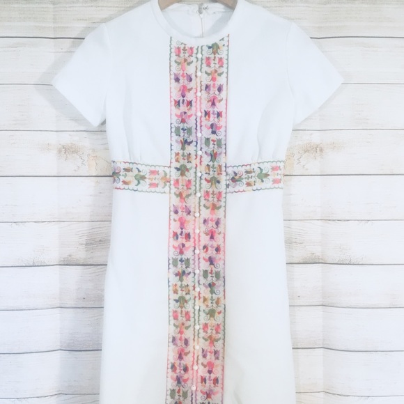 Vintage Dresses & Skirts - Vintage embroidered dress circa late 60s 😍
